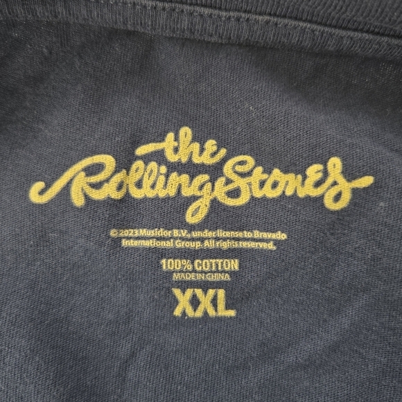 The Rolling Stones Short Sleeve Tee Size XXL. Good preowned condition.B - Picture 6 of 6